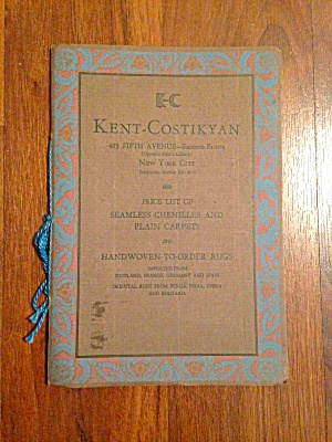 Kent-costikyan Nyc Carpet/rug Old Catalog