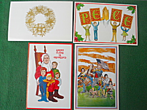 Mid 1970's Bob Hope Christmas Cards