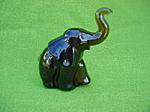 Imperial Glass Animal Elephant