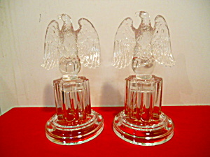 Pr. Imperial Candlewick Eagle Bookends