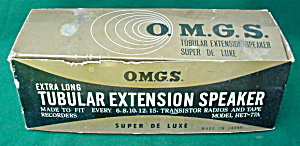O.m.g.s. Tubular Ext. Speaker W/box