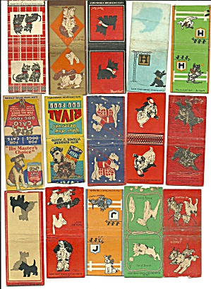 Old Dog Dog Food Matchbook Cover Collection