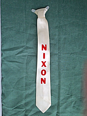President Nixon Clip On Campaign Tie