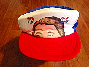 Vintage Ronald Reagan Ball Cap 1984 Campaign