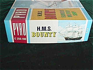 60s Unassembled Pyro H.m.s. Bounty Ship Mode