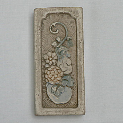 Claycraft Vase And Flowers Tile