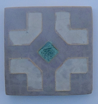 Cambridge Wheatley Pottery Geometric Tile