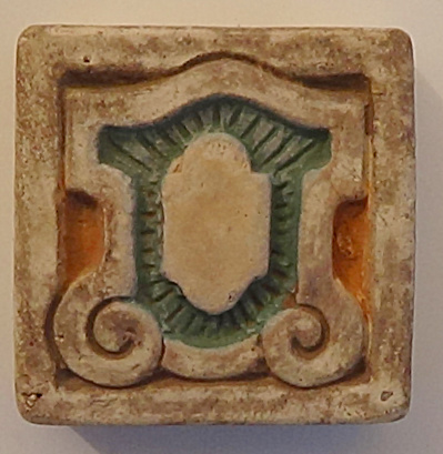 2&quot; Claycraft Tile With Shield