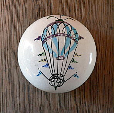Hot Air Balloon Paperweight / Doorknob