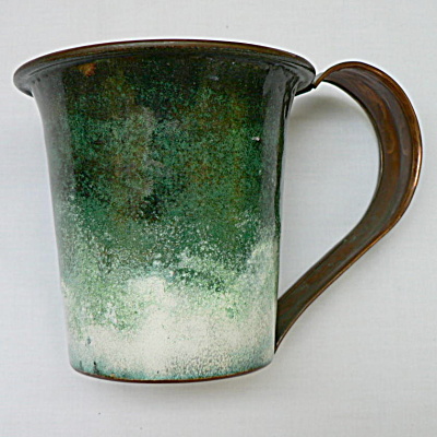 Nekrassoff Large Handled Mug - Greens