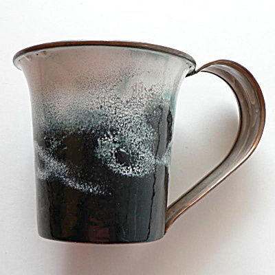 Nekrassoff Large Handled Mug - Black & White