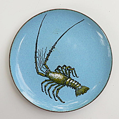 Nekrassoff Hand Painted Lobster Dish