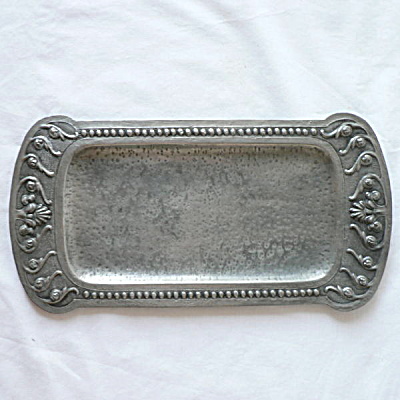 Hand Made Pewter Tray