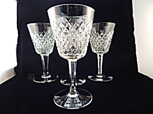 Waterford Crystal Alana Red Wine/claret Stems - 4