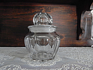 Antique Heisey Rare #352 24 Oz. Lavender Jar