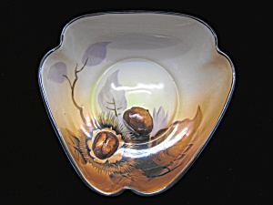 Noritake Acorn Shaped Figural Nut Bowl
