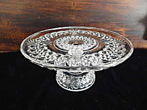 Antique Royal Crystal Cake Stand