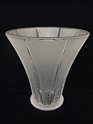 Vintage Lalique Epis Vase