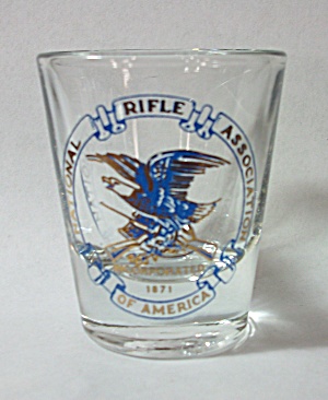 Vintage Libbey National Rifle Association Shot Glass