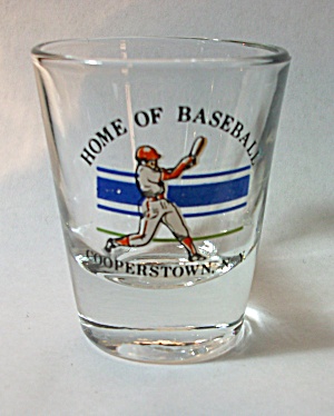 Old Home Of Baseball Cooperstown New York Shot Glass