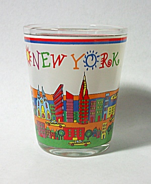 Vintage New York Logo Shot Glass