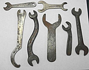 7 Vintage Wrenches J.n.w. - Premax - Felton & Crane