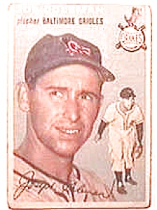 Joe Coleman Baseball Card 1954 Topps #195