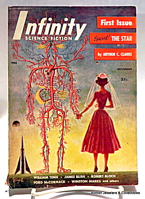 'infinity' Science Fiction Vol.1, #1 First Edition Mag