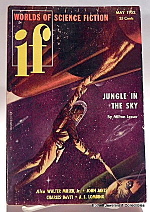 'if' Science Fiction Vintage Magazine Vol.1, No.2