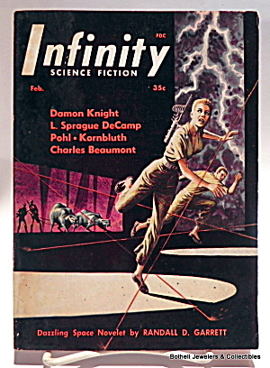 'infinity' Science Fiction Mag Vol. 1, #2, Second Issue