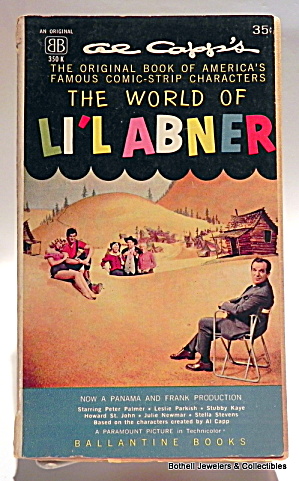 'the World Of Li'l Abner' By Al Capp Vintage Book 1959