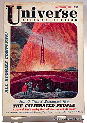 'universe' Vintage Science Fiction Magazine 1953