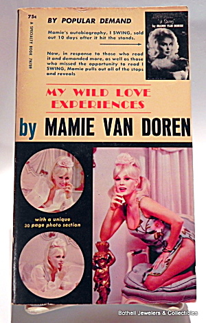 My Wild Love Experiences, Mamie Van Doren Vintage Book