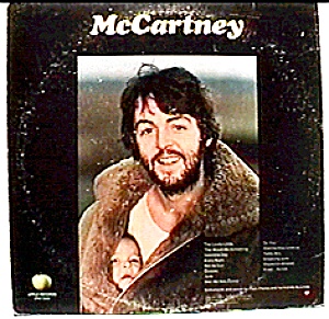 Paul Mccartney 'mccartney' Lp Record Album