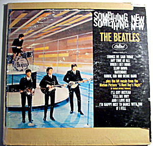 Something New - The Beatles Vintage Lp Vinyl Record