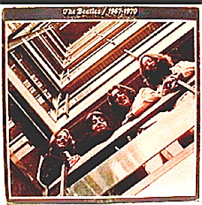 The Beatles 1967-1970 'blue' Double Lp Record Album
