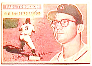 Earl Torgeson Baseball Card 1956 Topps #147