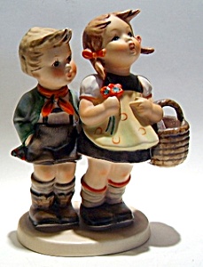 Genuine Vintage Hummel Figurine 'to Market'
