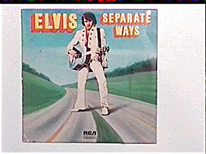 Elvis Presley Separate Ways Lp Record