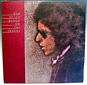 Bob Dylan 'blood On The Tracks' Lp Vinyl Record 1974