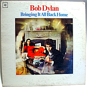 Bob Dylan 'bringing It All Back Home' Vintage Lp Record