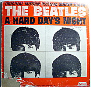 Beatles 'a Hard Day's Night' Vintage Vinyl Lp 1964