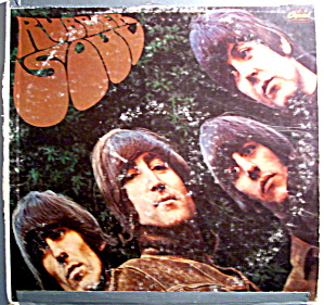 Beatles 'rubber Soul' Vintage Vinyl Lp Record