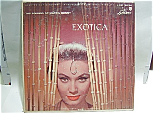 'exotica' Vintage Martin Denny Lp Vinyl Record1957