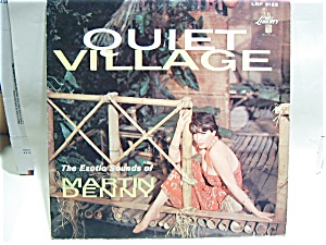 Quiet Village Vintage Martin Denny Lp Record 1959