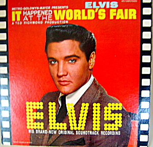 Elvis 'it Happened At The World's Fair' Lp Vinyl Record