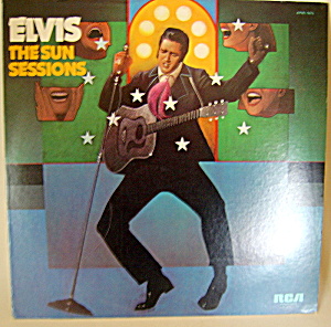 'elvis - The Sun Sessions' Vintage Mono Lp Record