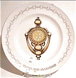 2nd Avon Anniversary Doorknocker Plate