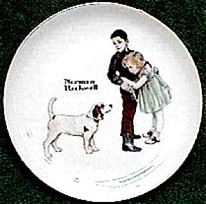 Norman Rockwell Plate 'big Brother'