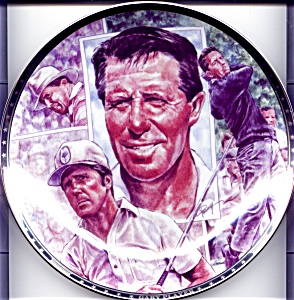 Gary Player Platinum Edition Collector Plate